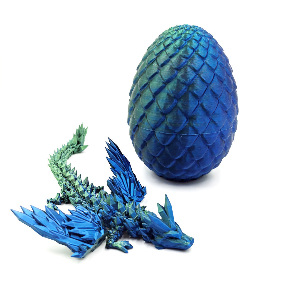 3D-gedruckte Drachen- und Ei-Ornamente – Bild 11 | LuxeStyle