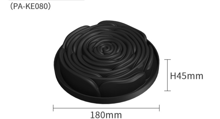 Melaleuca 8" Rosenkuchenform aus lebensmittelsicherem Silikon – Bild 8 | LuxeStyle