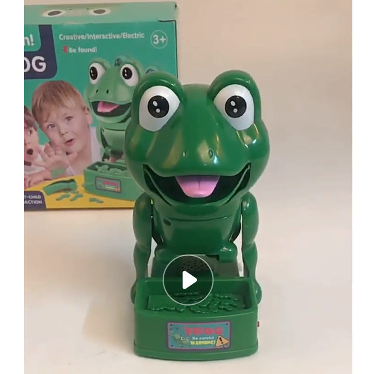 Elektrisches Frosch-Beissspielzeug