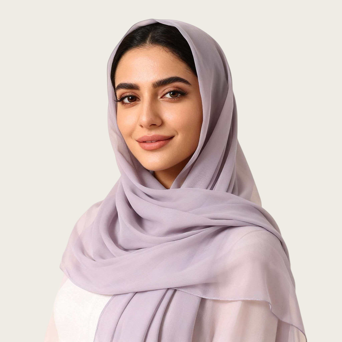 Samt-Chiffon Schal – Bild 16 | LuxeStyle