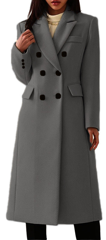 Eleganter Wollmantel für Damen