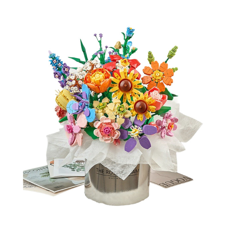 Ewiges Blumen-Baustein-Set – Bild 3 | LuxeStyle