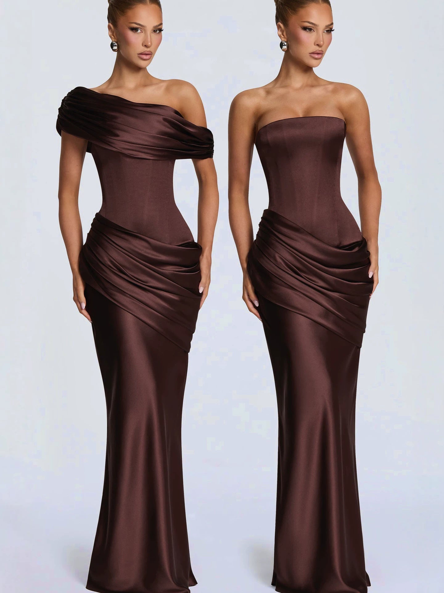 Fischtail-Kleid im Hourglass-Stil