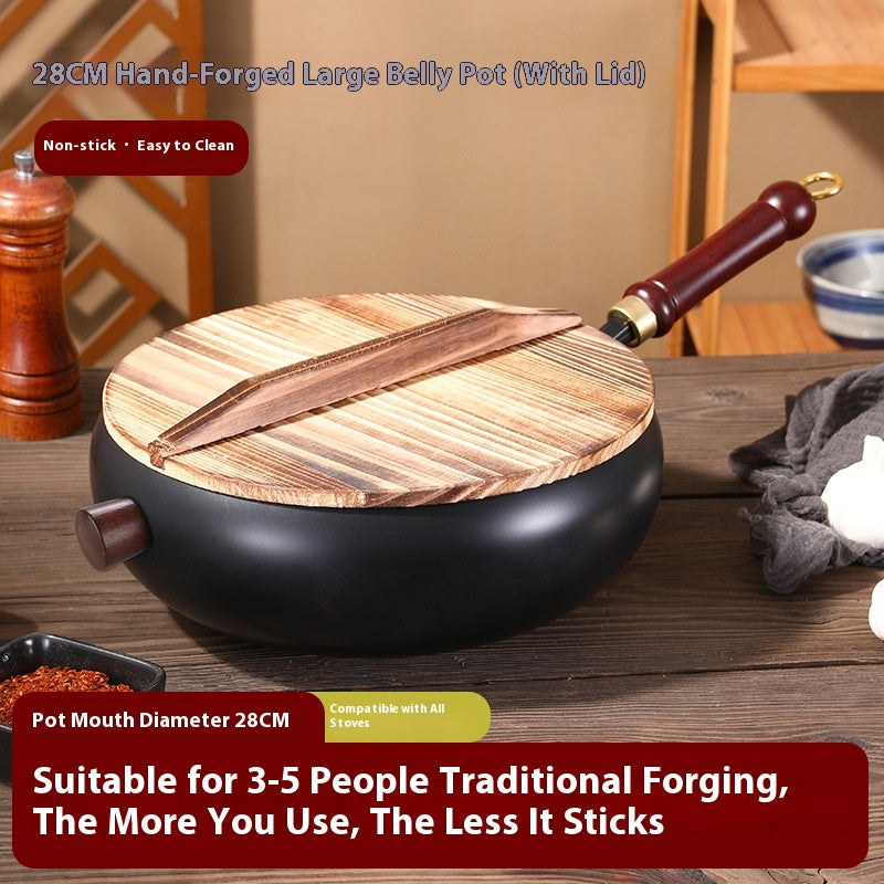 Big Belly Eisenkochtopf Antihaft – Bild 3 | LuxeStyle