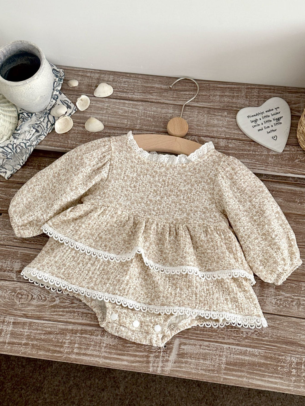 Koreanischer Langarm-Body für Mädchen – Bild 2 | LuxeStyle
