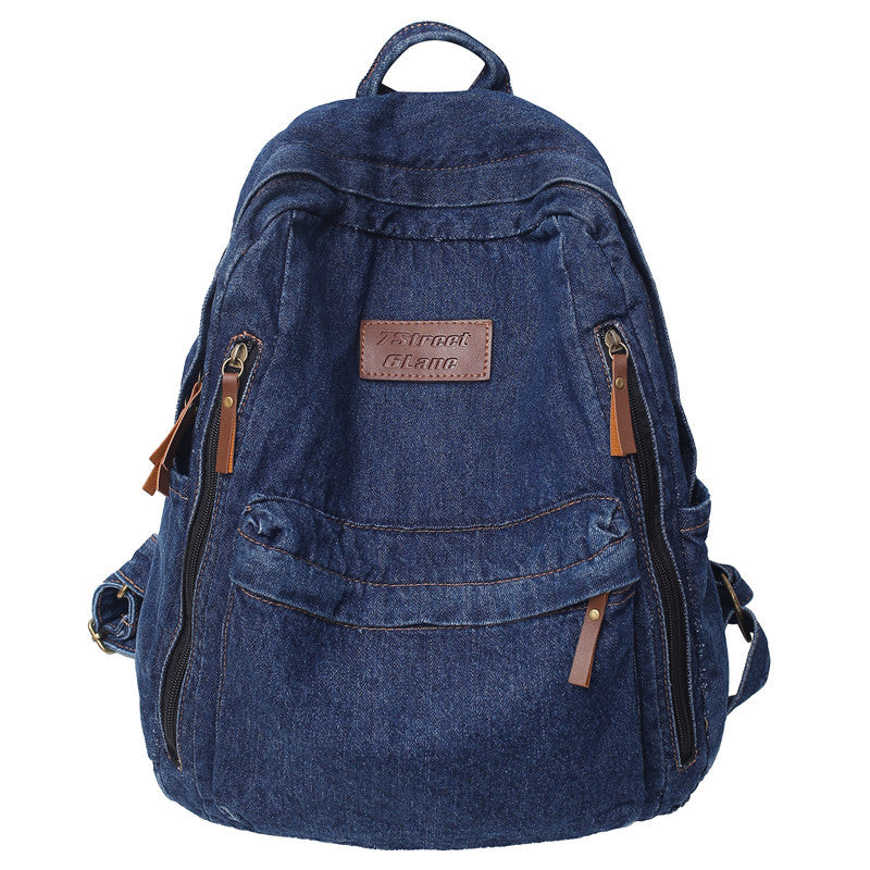 Denim Rucksack für Damen – gross & stylisch
