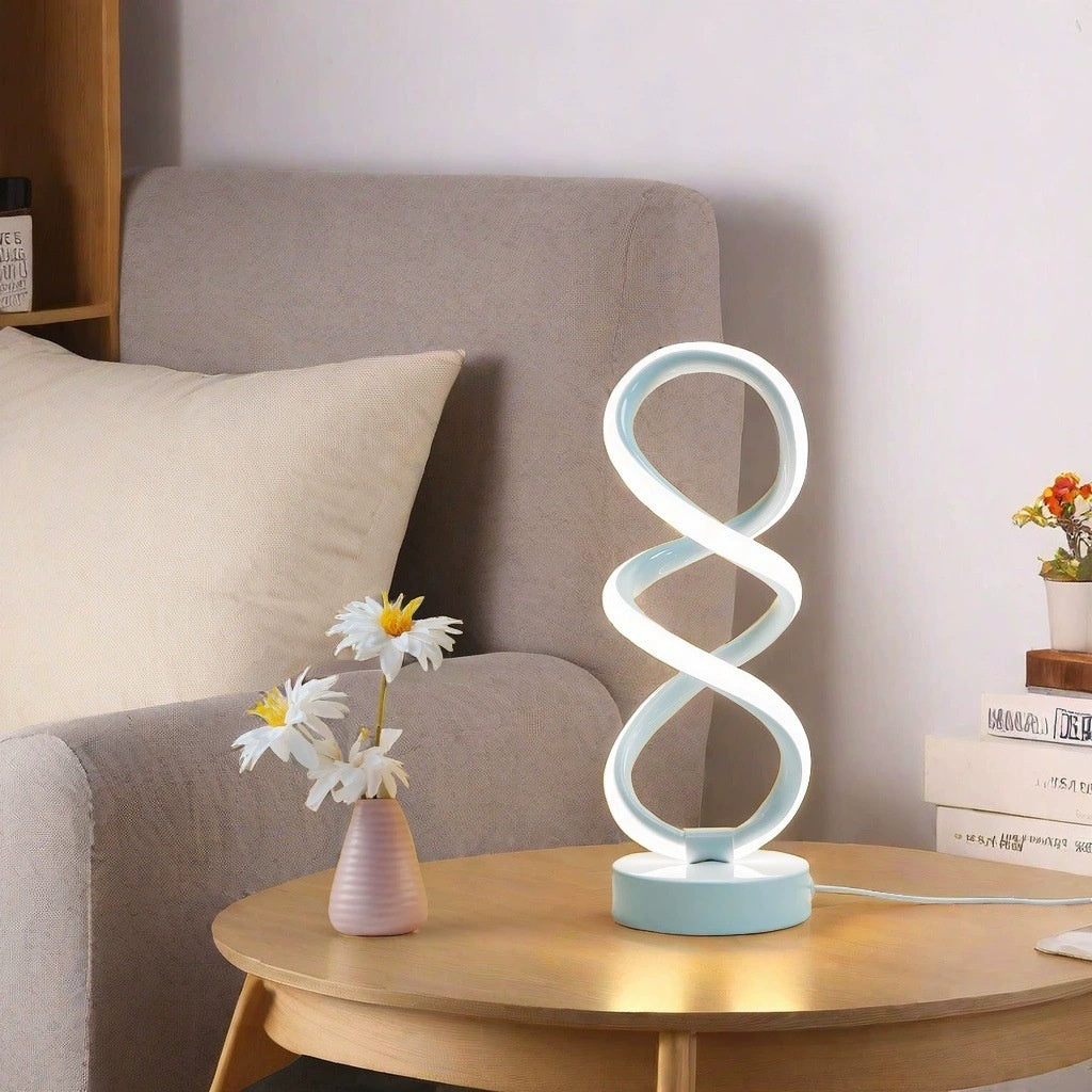 Doppelspirale LED-Nachtlicht – Bild 2 | LuxeStyle