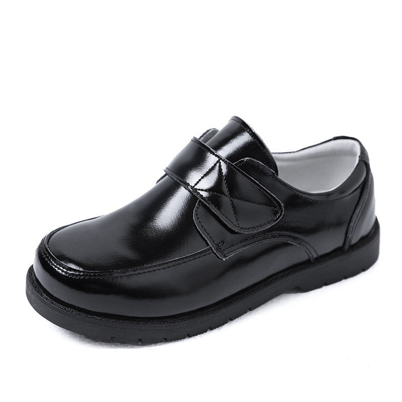 Weisse Kinder-Lederschuhe mit Klettverschluss – Bild 5 | LuxeStyle