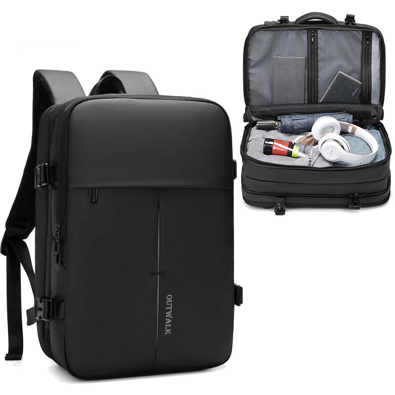 Computerrucksack mit USB-Ladefunktion – Bild 8 | LuxeStyle