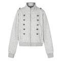 Cardigan Sweatshirt für schmale Figuren