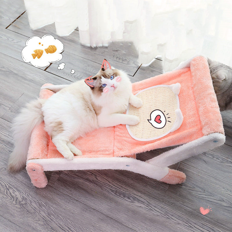 Faltbarer Katzenliegesessel