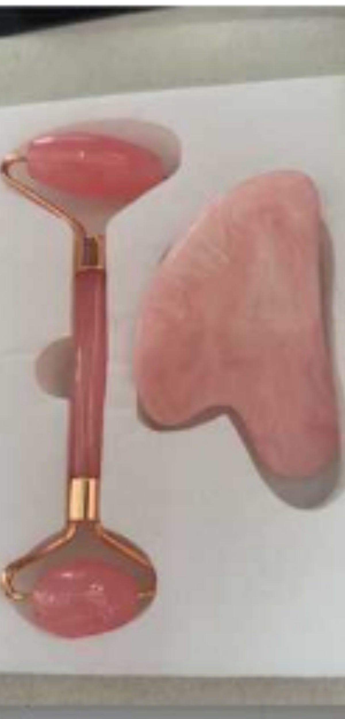 Gua Sha Stein & Roller Set