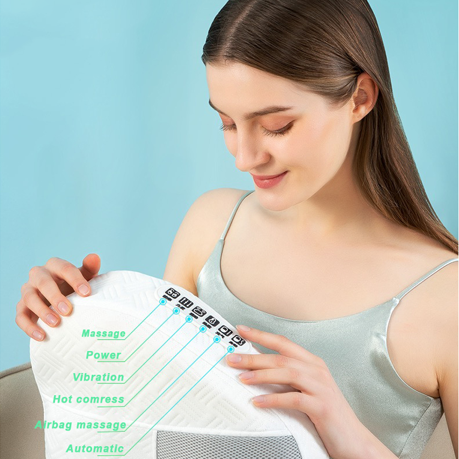 Massagekissen mit Heizfunktion für Nacken & Rücken – Bild 3 | LuxeStyle