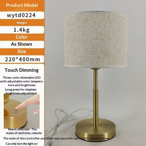 Vintagestil Nachttischlicht mit Fernbedienung – Bild 2 | LuxeStyle