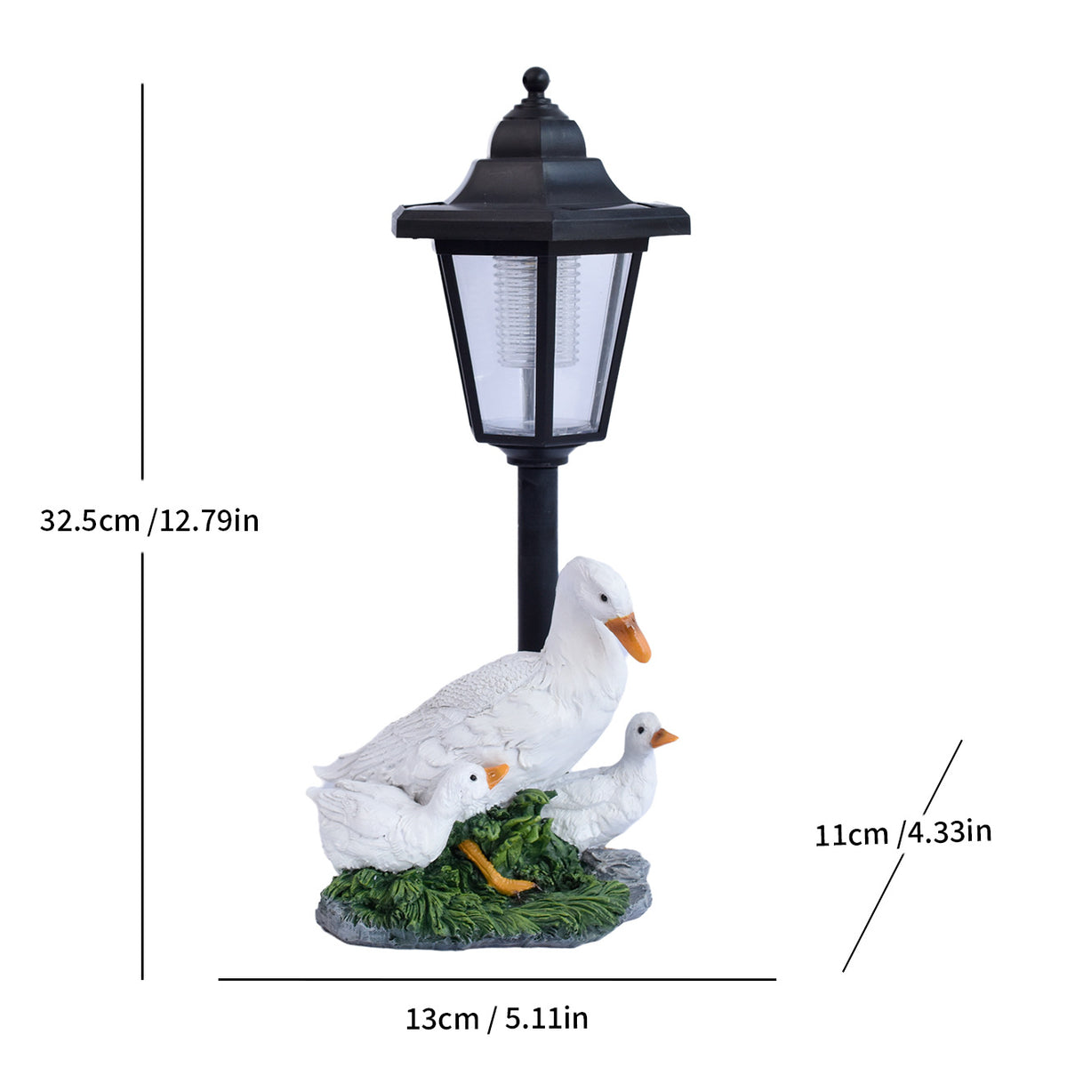 Solar-Gartenlampe Ente – Bild 5 | LuxeStyle