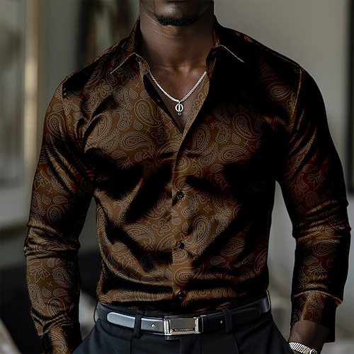 Lässiges 3D-Punktmuster Langarm-Shirt – Bild 14 | LuxeStyle