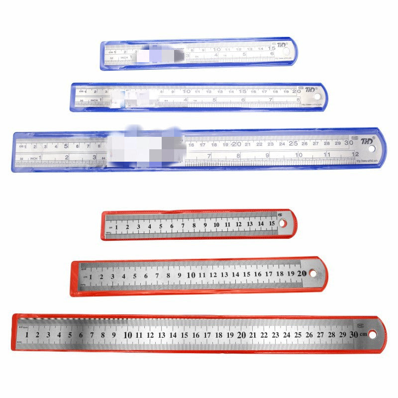 Gerades Edelstahl-Lineal (15, 20, 30, 50 cm)