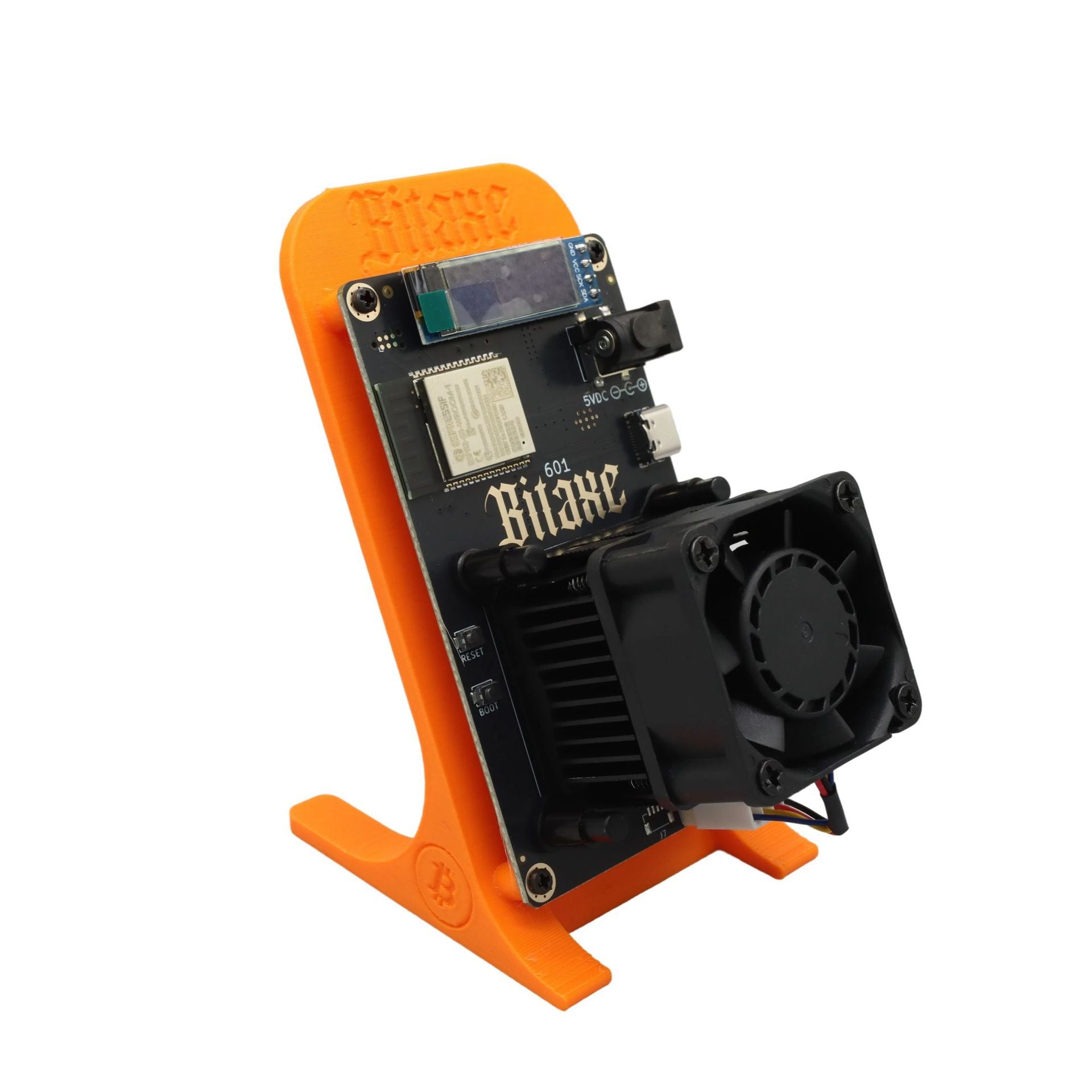 Bitaxe Gamma BTC Solo Mining Rig – Ansicht 6