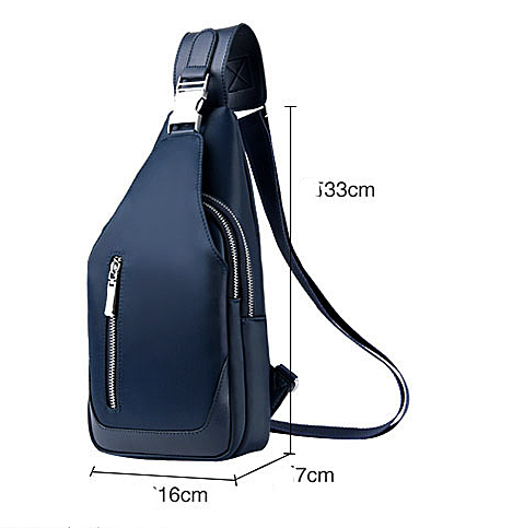 Messenger Bag aus Oxford-Stoff für Herren | LuxeStyle