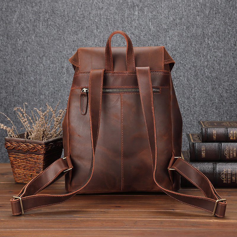 Grosses Lederreise-Backpack für Freizeit – Bild 5 | LuxeStyle