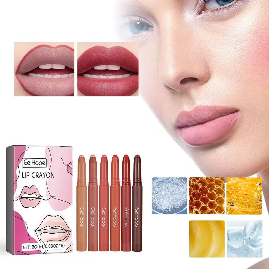 6 matte Lipliner im Set – Ansicht 2