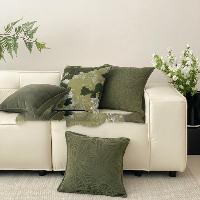 Kissenhülle mit Pflanzenmuster | LuxeStyle