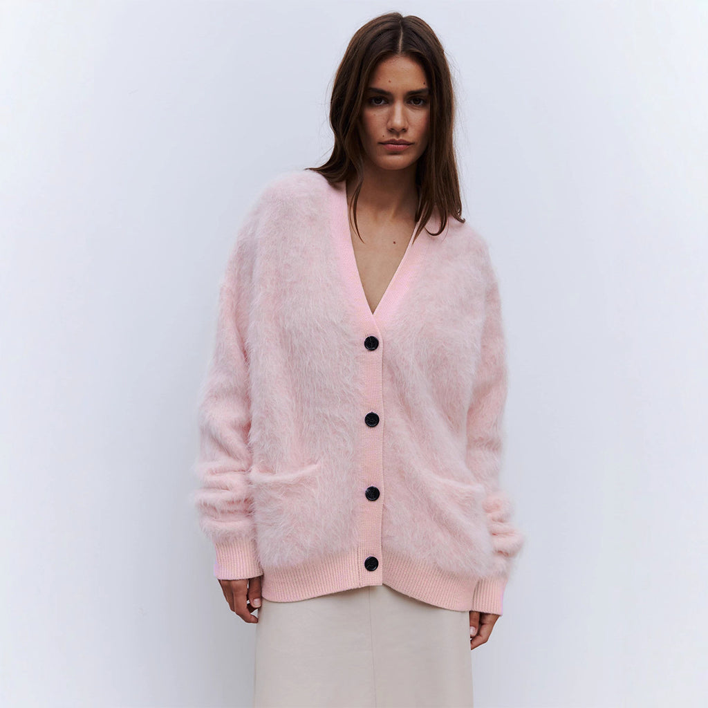 Strick-Cardigan im Relaxed Fit