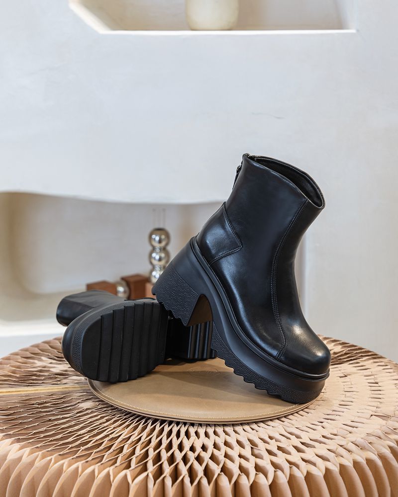 Ankle Boots mit 10 cm Plattform‑Absatz – Bild 2 | LuxeStyle