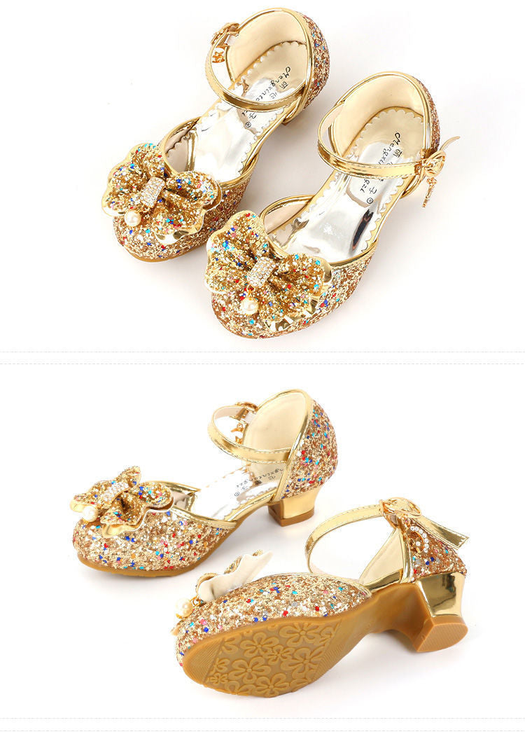 Mädchen Prinzessinnen-Schuhe mit weicher Sohle – Bild 3 | LuxeStyle