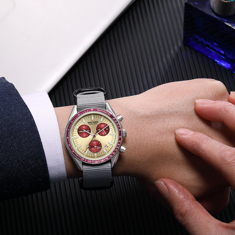 Multifunktions-Chronograph Quarzuhr