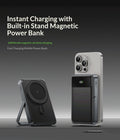 Kabellose Powerbank mit Kabel und Magnet