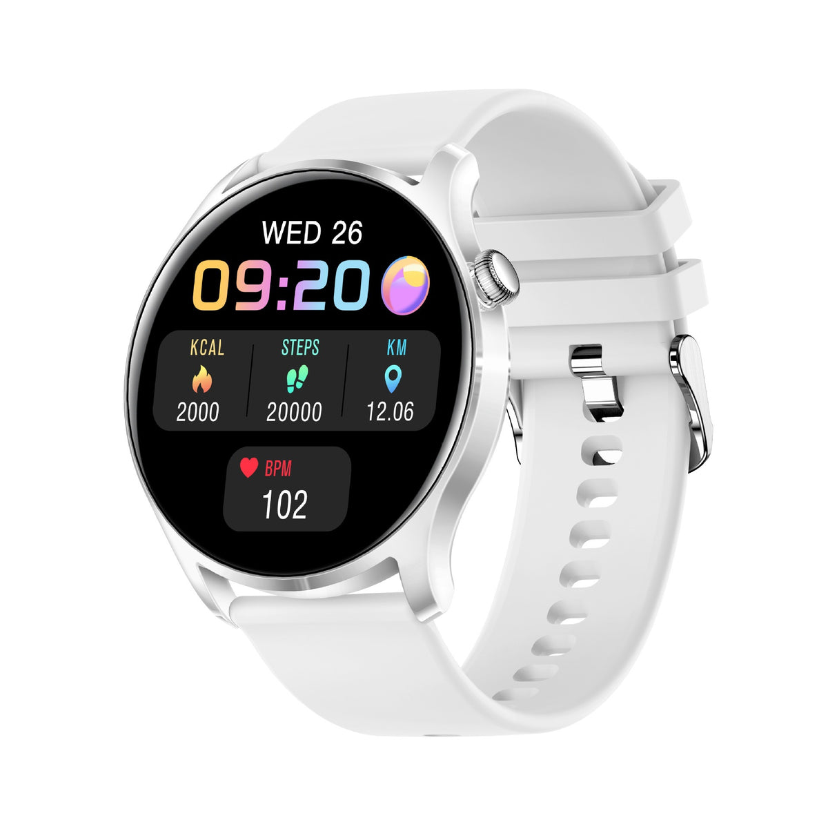 Smart Touch Uhr mit Herzfrequenz & Blutdruck – Bild 10 | LuxeStyle