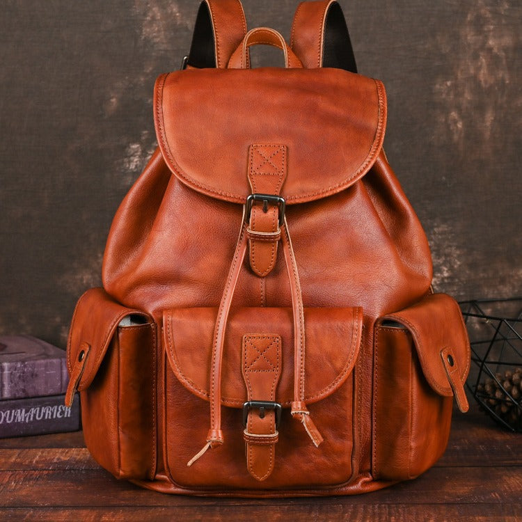 Retro-Vollleder Herren-Rucksack