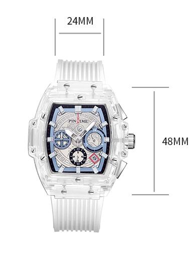 Sportliche Herrenuhr im schlichten Design | LuxeStyle