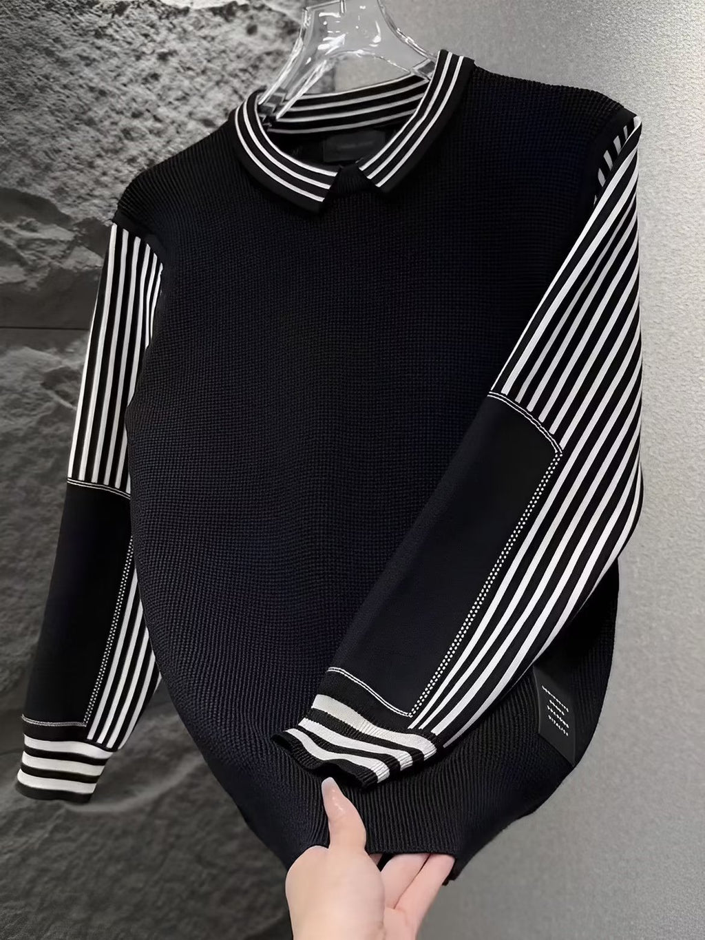Frühlings-Herbst-Pullover für Herren – Bild 5 | LuxeStyle