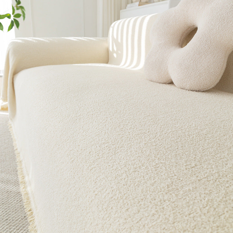 Wasserfester Sofaüberzug aus Fuzzy-Garn