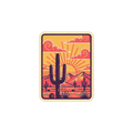 Sticker «Cactus Sunset»