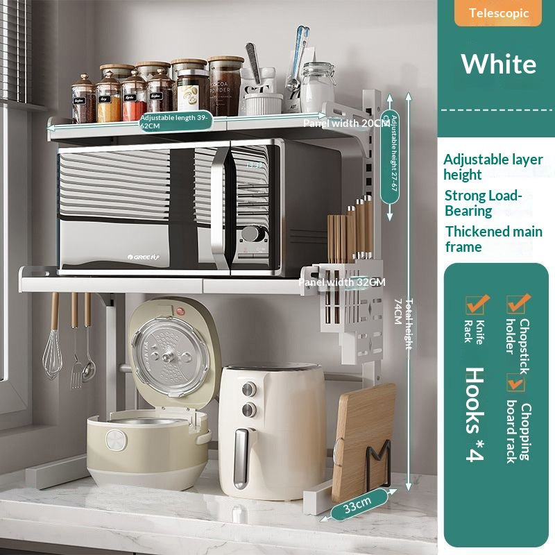 Verstellbares Ofen- und Mikrowellenregal – Bild 1 | LuxeStyle