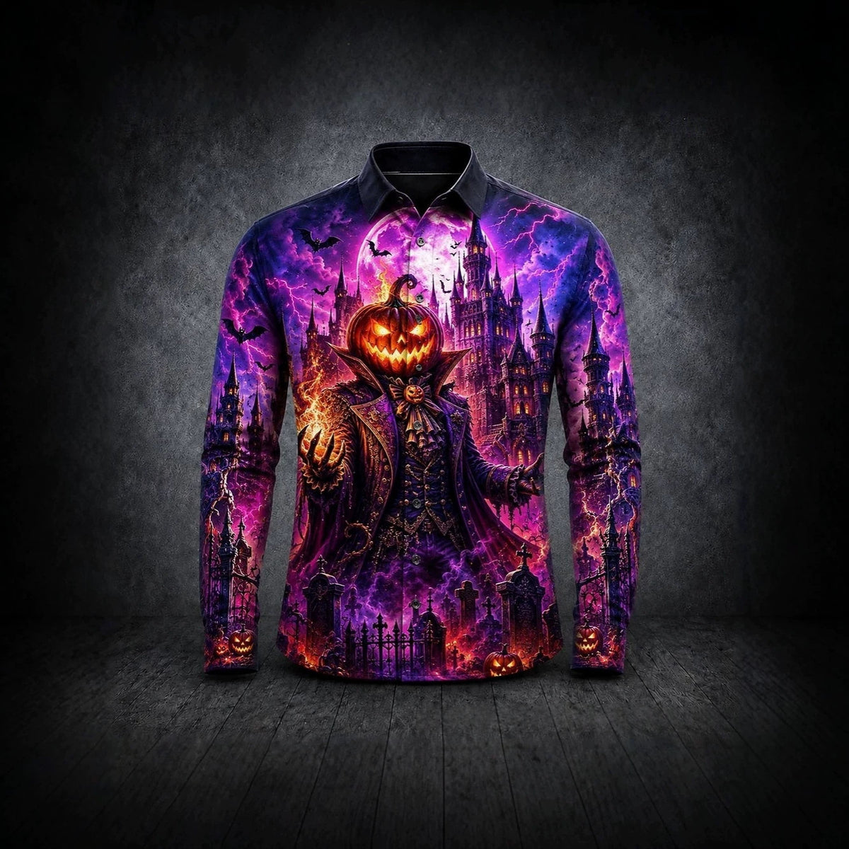 Halloween 3D Digitaldruck Langarmshirt – Bild 10 | LuxeStyle