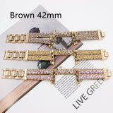 Farbe: Braun 42mm