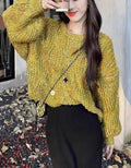 Farbenfrohes Pullover