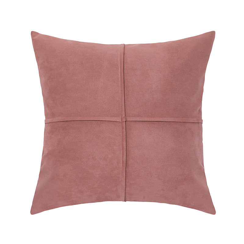 Sofa-Kissenbezug aus Wildlederimitat – Bild 9 | LuxeStyle