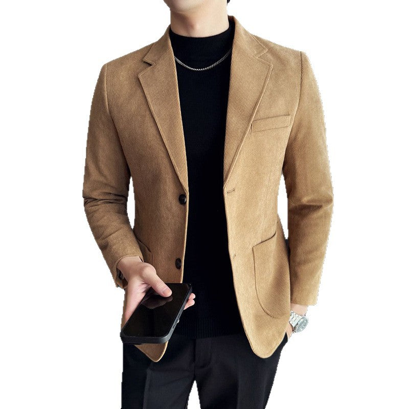 Corduroy Blazer für Herren – Frühlings-Herbstjacke – Bild 8 | LuxeStyle