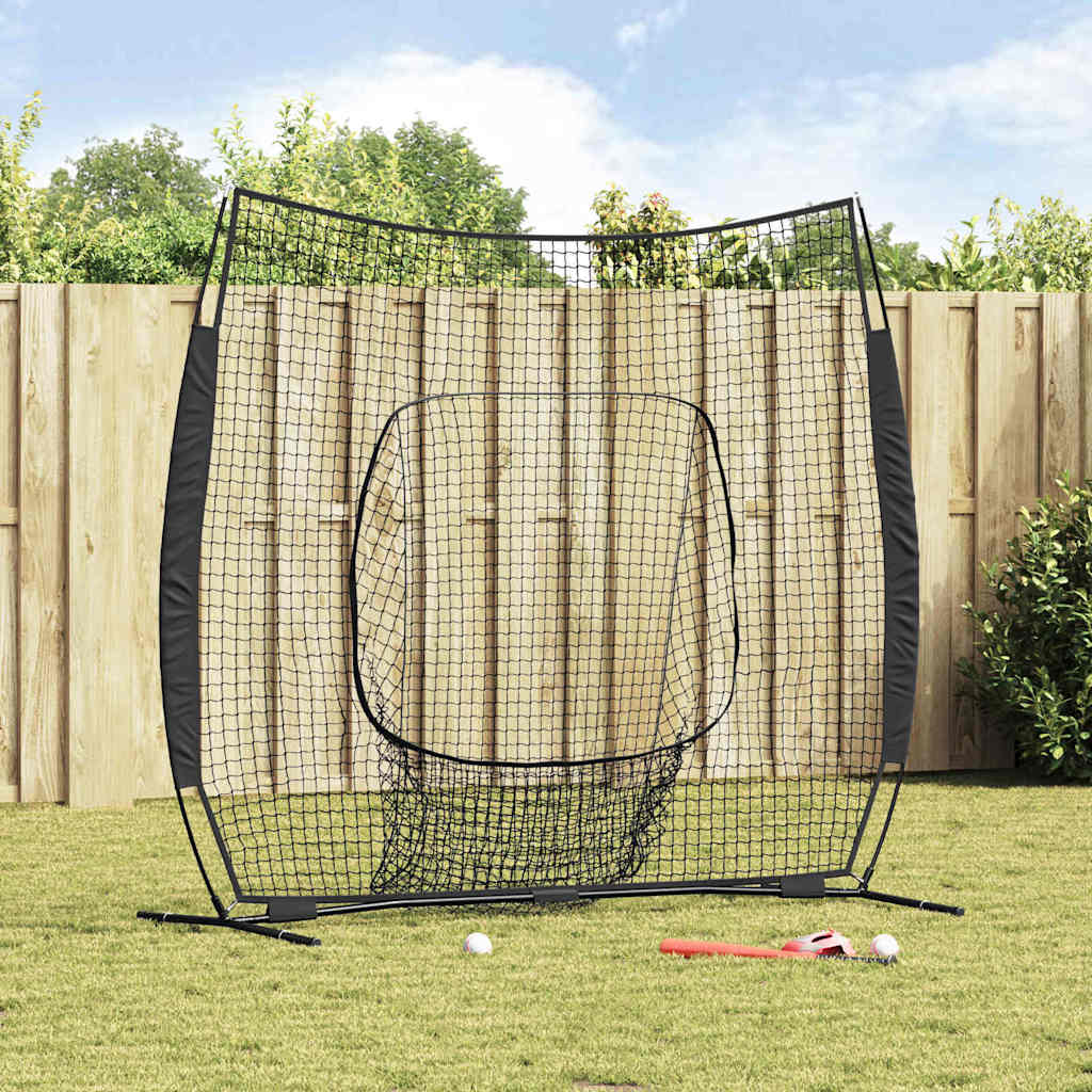 Baseball- & Softball-Trainingsnetz, Schwarz