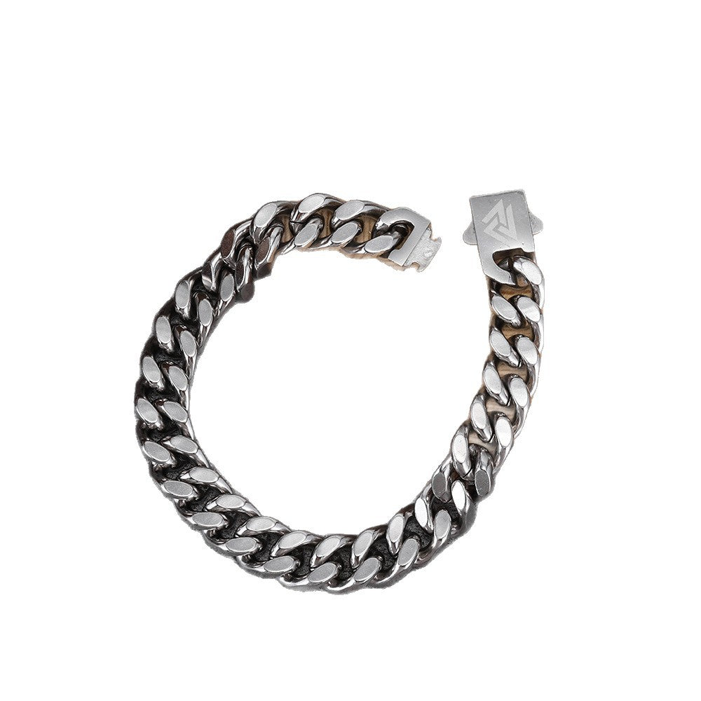 Cuban Link Armband aus Edelstahl – Bild 4 | LuxeStyle