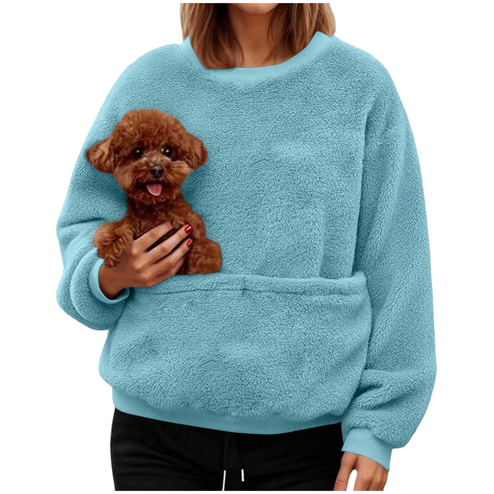Freizeit Pullover Sweatshirt für Damen
