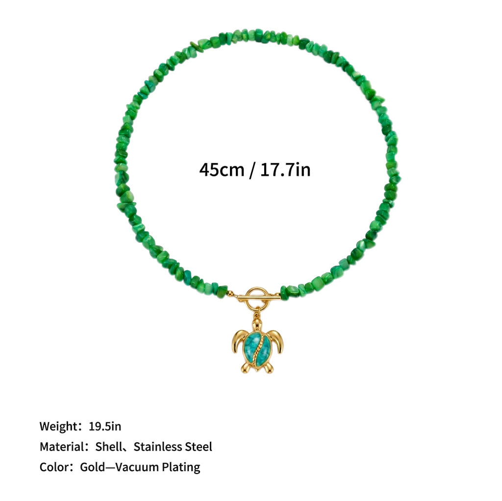 Ozean-Pendant Choker