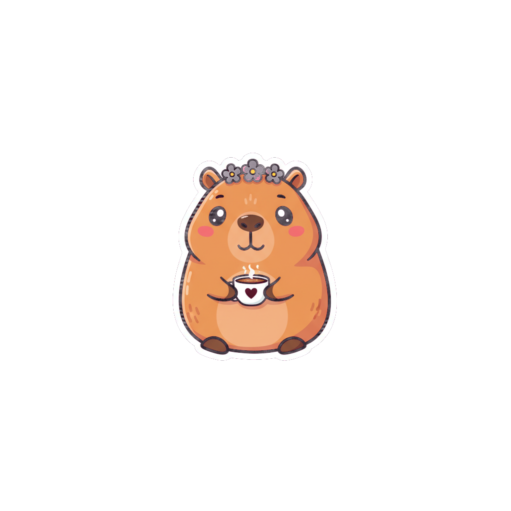 Sticker «Capybara»