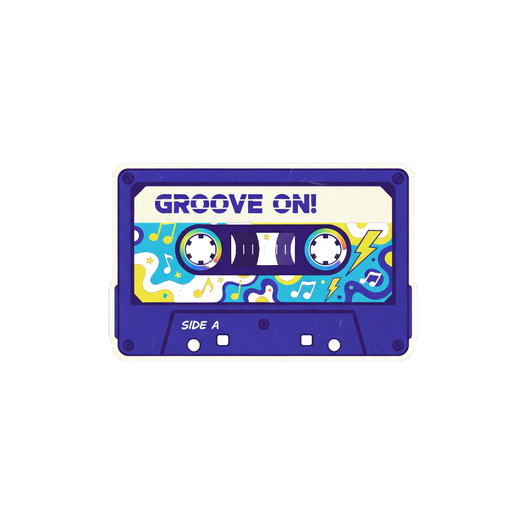 Sticker «Cassette Tape»