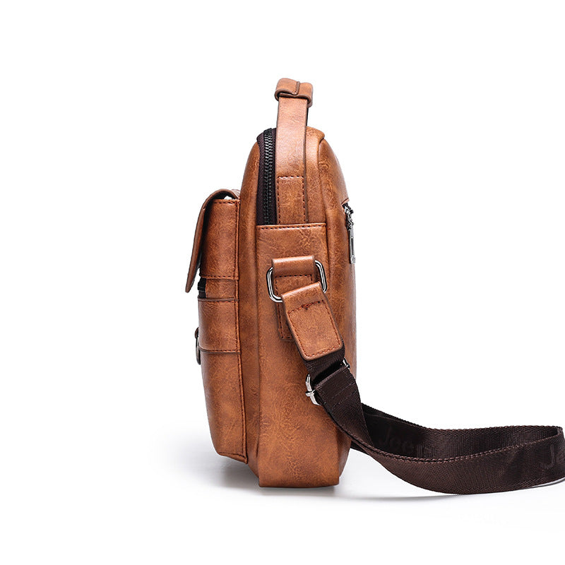 Retro Umhängetasche für Herren – Dokumenten-Messenger | LuxeStyle